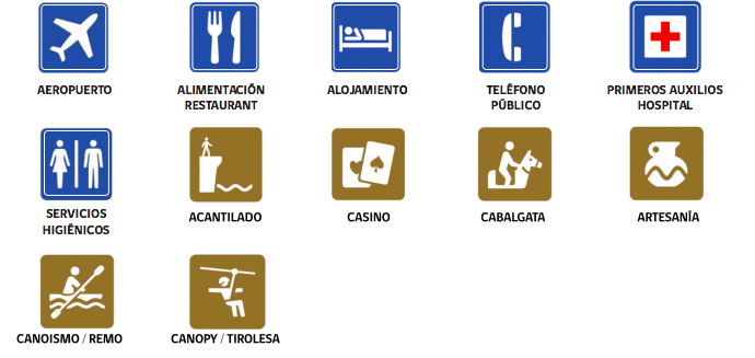 Señales del tránsito informativas